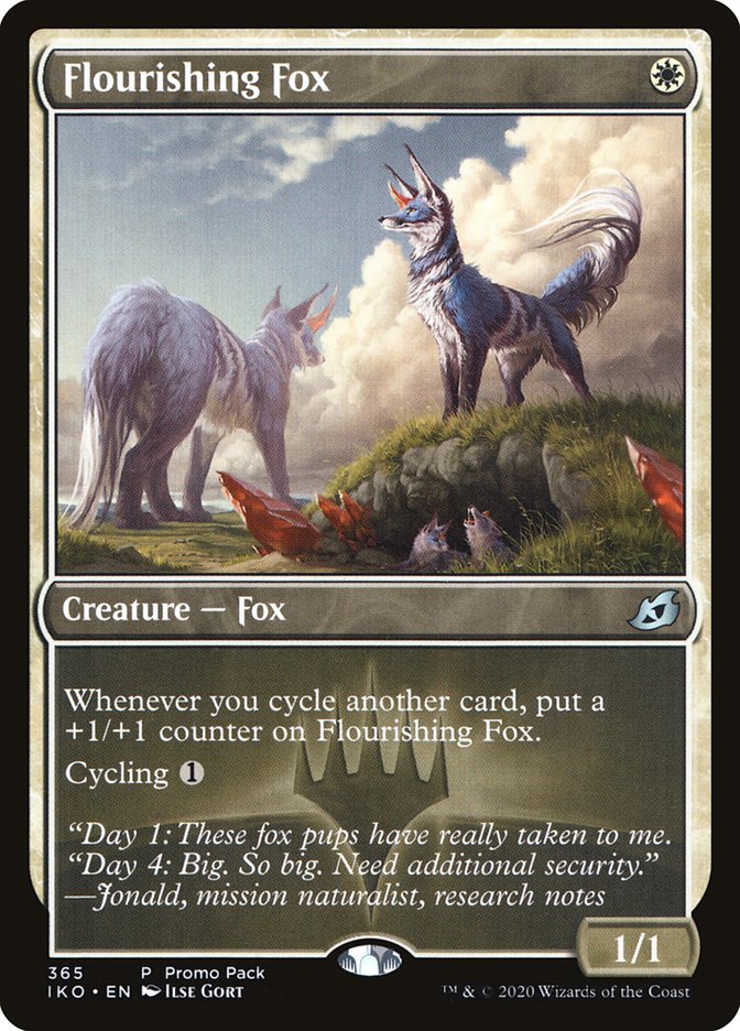 Flourishing Fox (Promo Pack) [Ikoria: Lair of Behemoths Promos] | Lots Moore NSW