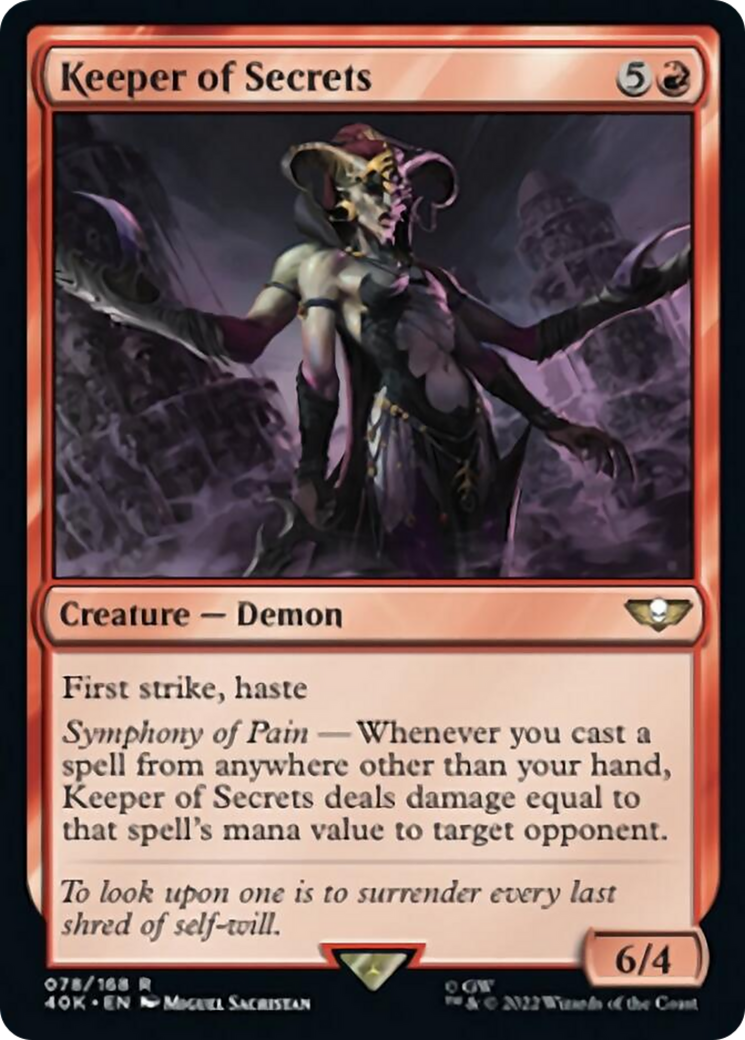 Keeper of Secrets (Surge Foil) [Warhammer 40,000] | Lots Moore NSW