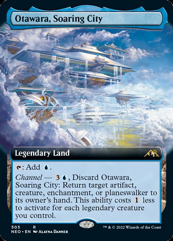 Otawara, Soaring City (Extended Art) [Kamigawa: Neon Dynasty] | Lots Moore NSW