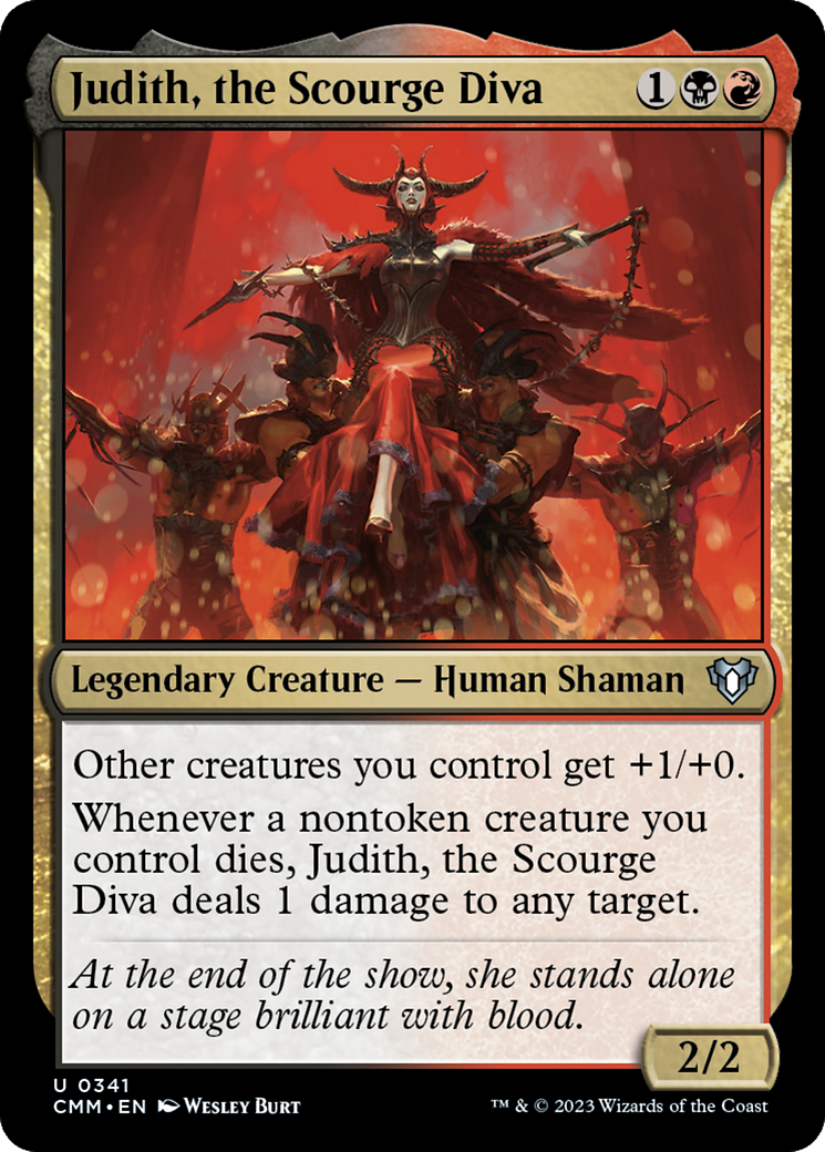 Judith, the Scourge Diva [Commander Masters] | Lots Moore NSW