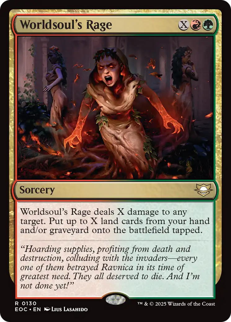 Worldsoul's Rage [Edge of Eternities Commander] | Lots Moore NSW
