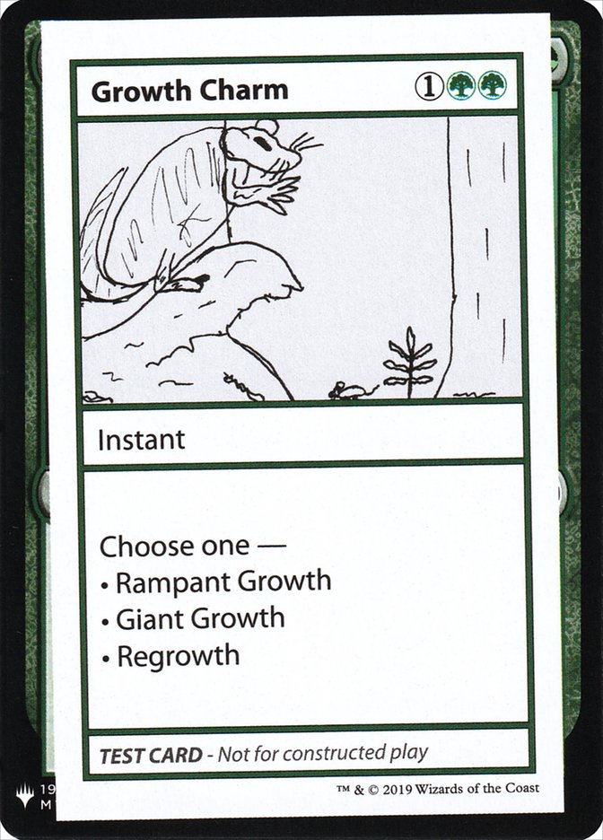 Growth Charm [Mystery Booster Playtest Cards] | Lots Moore NSW