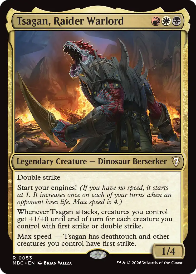 Tsagan, Raider Warlord [Mystery Booster: Commander Edition] | Lots Moore NSW