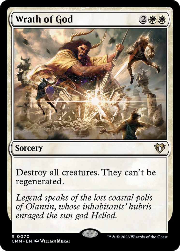 Wrath of God [Commander Masters] | Lots Moore NSW