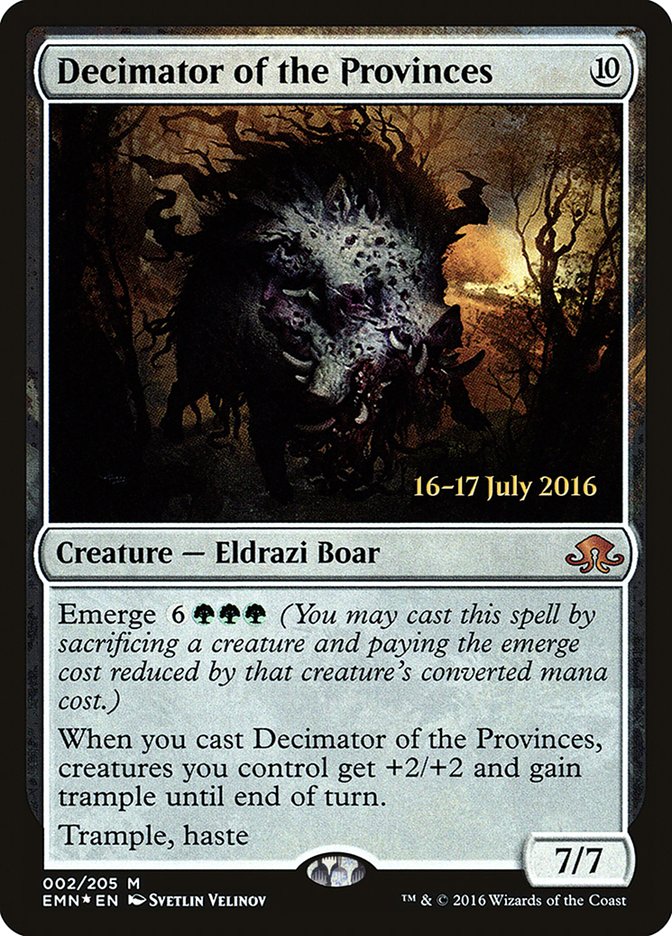 Decimator of the Provinces [Eldritch Moon Prerelease Promos] | Lots Moore NSW