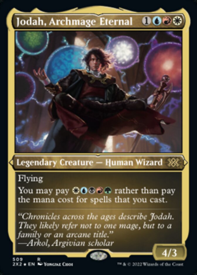 Jodah, Archmage Eternal (Foil Etched) [Double Masters 2022] | Lots Moore NSW