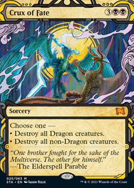 Crux of Fate (Foil Etched) [Strixhaven: School of Mages Mystical Archive] | Lots Moore NSW