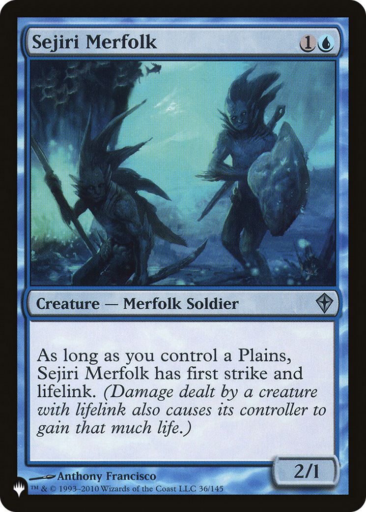 Sejiri Merfolk [The List] | Lots Moore NSW