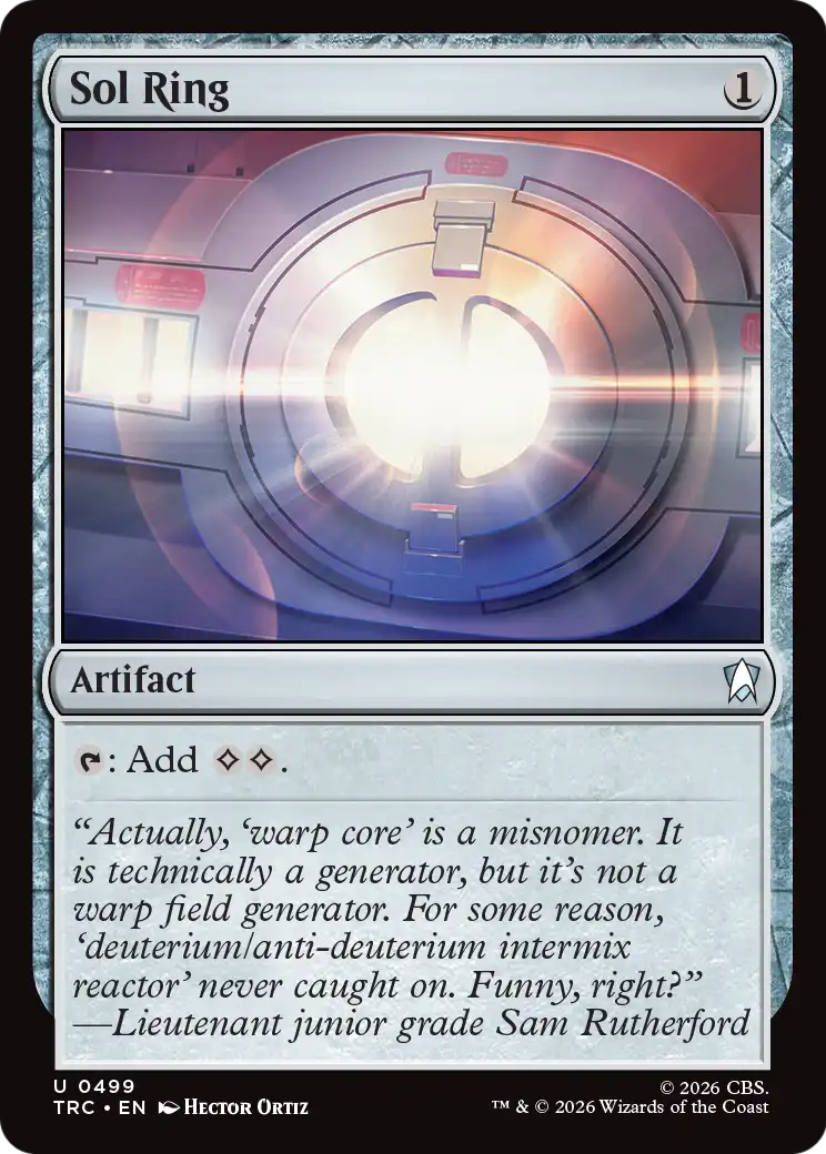 Sol Ring [Star Trek Commander] | Lots Moore NSW