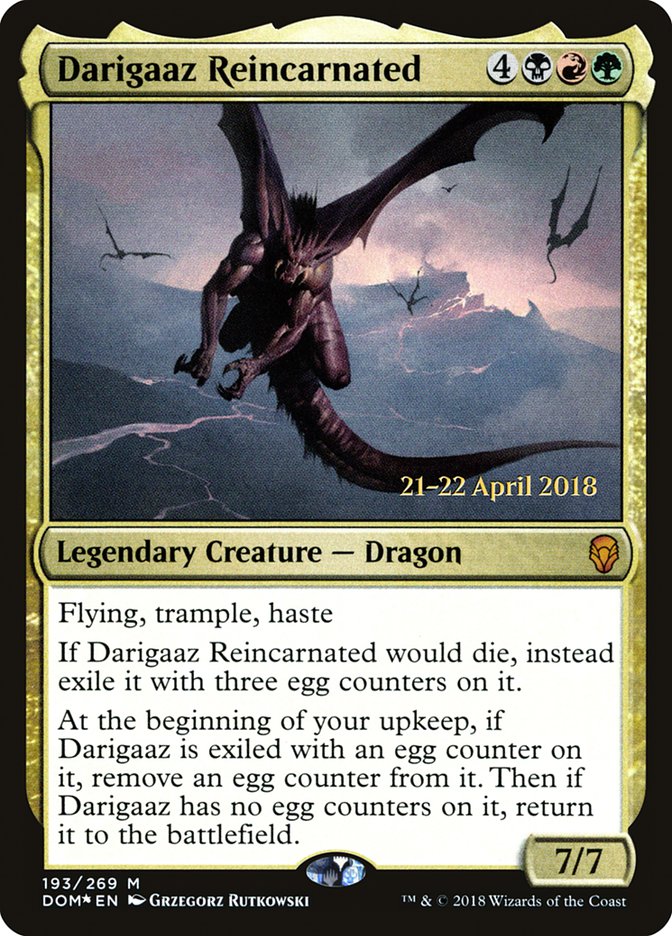 Darigaaz Reincarnated [Dominaria Prerelease Promos] | Lots Moore NSW