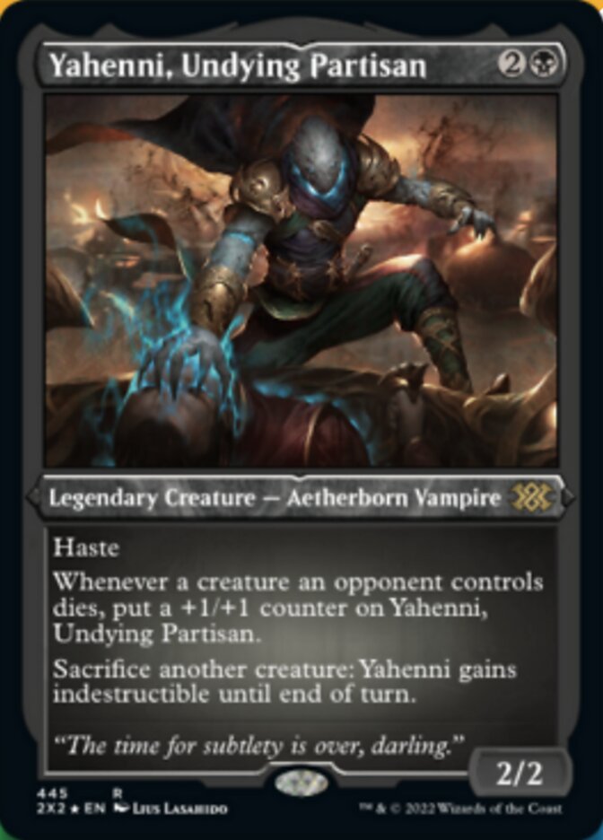 Yahenni, Undying Partisan (Foil Etched) [Double Masters 2022] | Lots Moore NSW