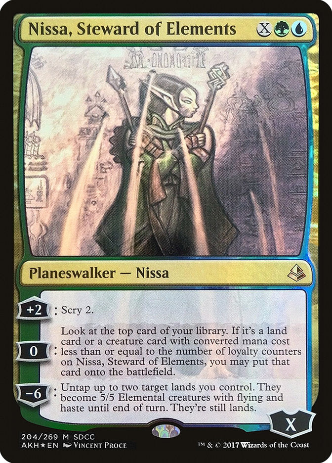 Nissa, Steward of Elements [San Diego Comic-Con 2017] | Lots Moore NSW