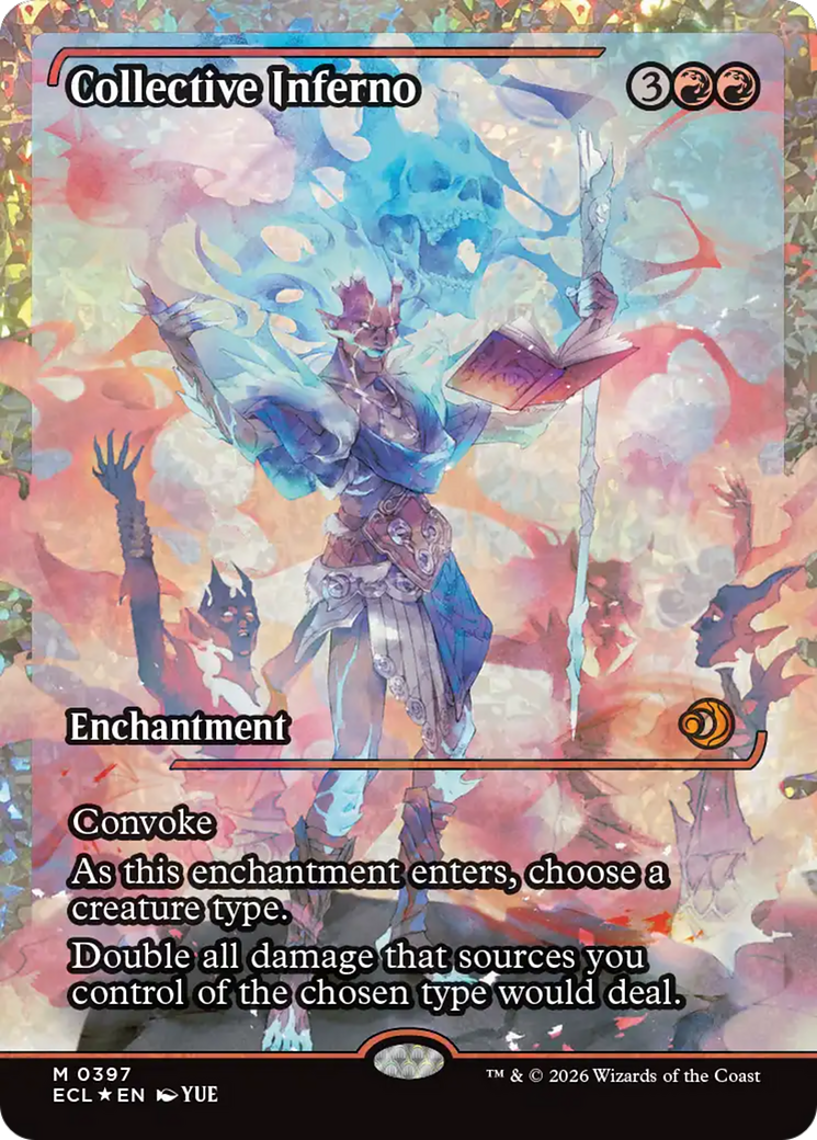 Collective Inferno (Showcase) (Fracture Foil) [Lorwyn Eclipsed] | Lots Moore NSW