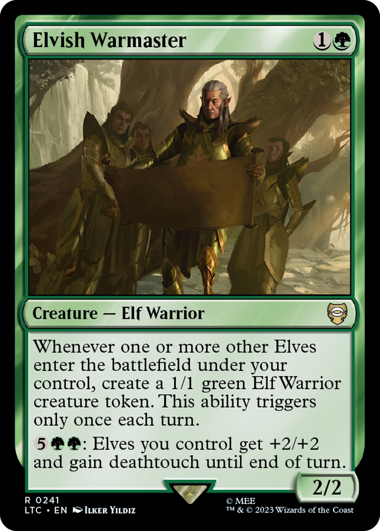 Elvish Warmaster [The Lord of the Rings: Tales of Middle-Earth Commander] | Lots Moore NSW