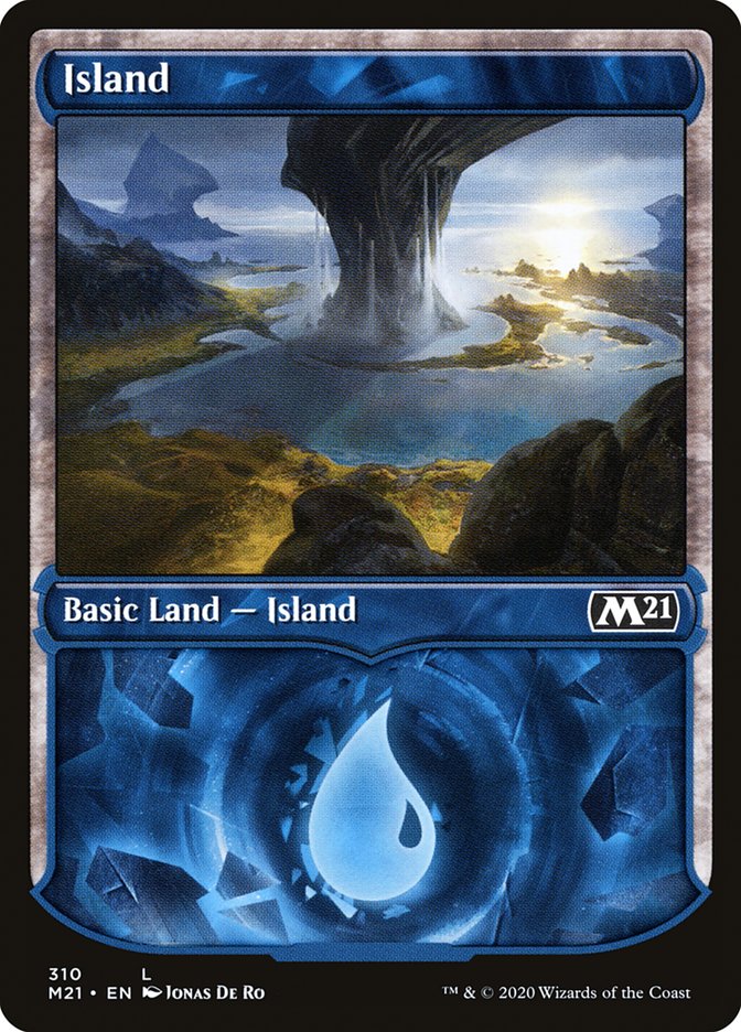 Island (310) (Showcase) [Core Set 2021] | Lots Moore NSW