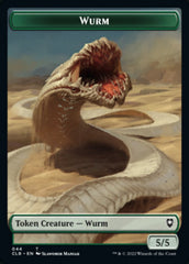 Phyrexian Beast // Wurm Double-Sided Token [Commander Legends: Battle for Baldur's Gate Tokens] | Lots Moore NSW