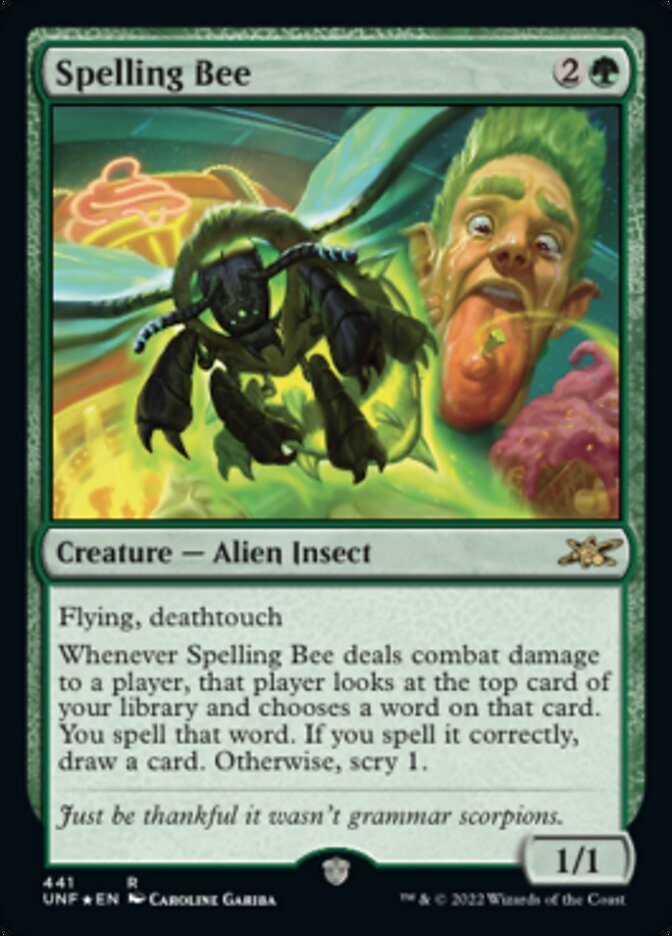 Spelling Bee (Galaxy Foil) [Unfinity] | Lots Moore NSW