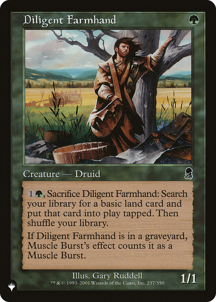 Diligent Farmhand [The List Reprints] | Lots Moore NSW