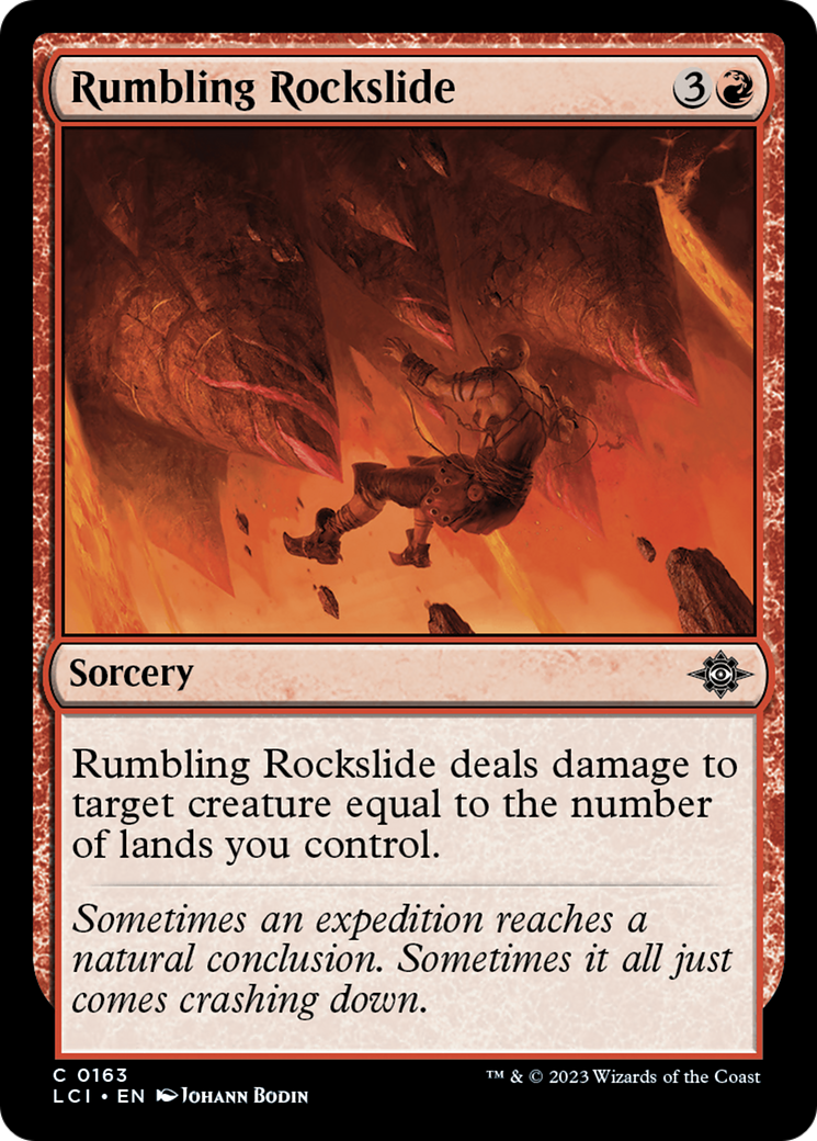 Rumbling Rockslide [The Lost Caverns of Ixalan] | Lots Moore NSW