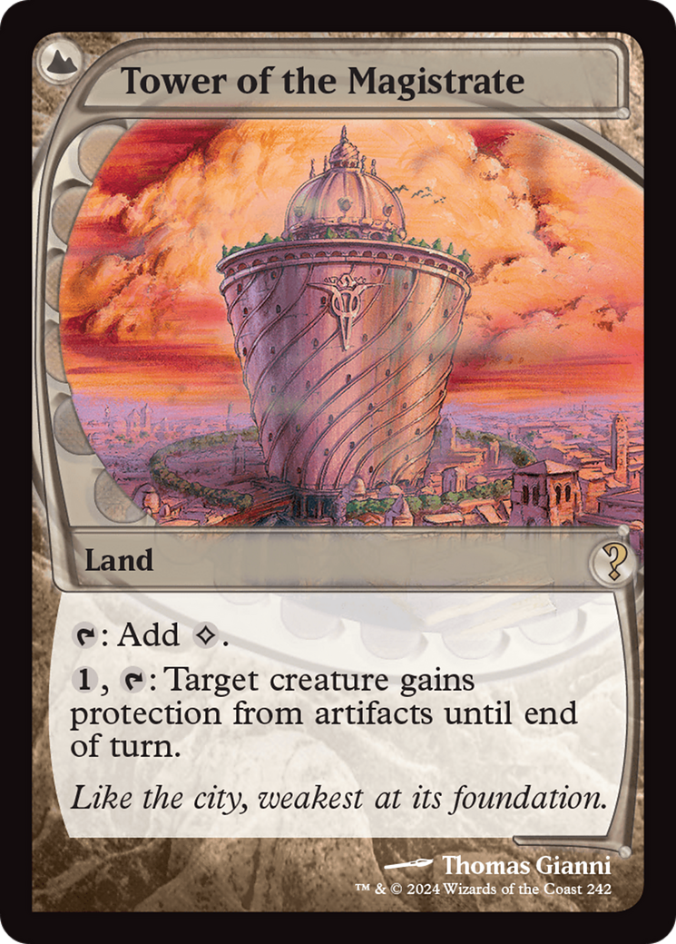 Tower of the Magistrate (Future Sight) [Mystery Booster 2] | Lots Moore NSW