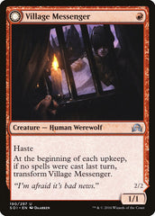 Village Messenger // Moonrise Intruder [Shadows over Innistrad] | Lots Moore NSW