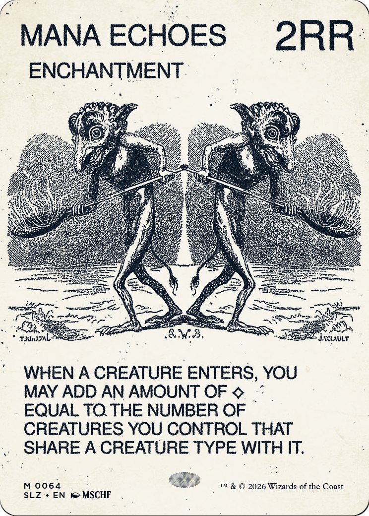 Mana Echoes (0064) [Secret Lair x MSCHF: The Zeta Set] | Lots Moore NSW