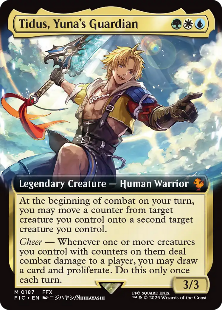 Tidus, Yuna's Guardian (Extended Art) [FINAL FANTASY Commander] | Lots Moore NSW