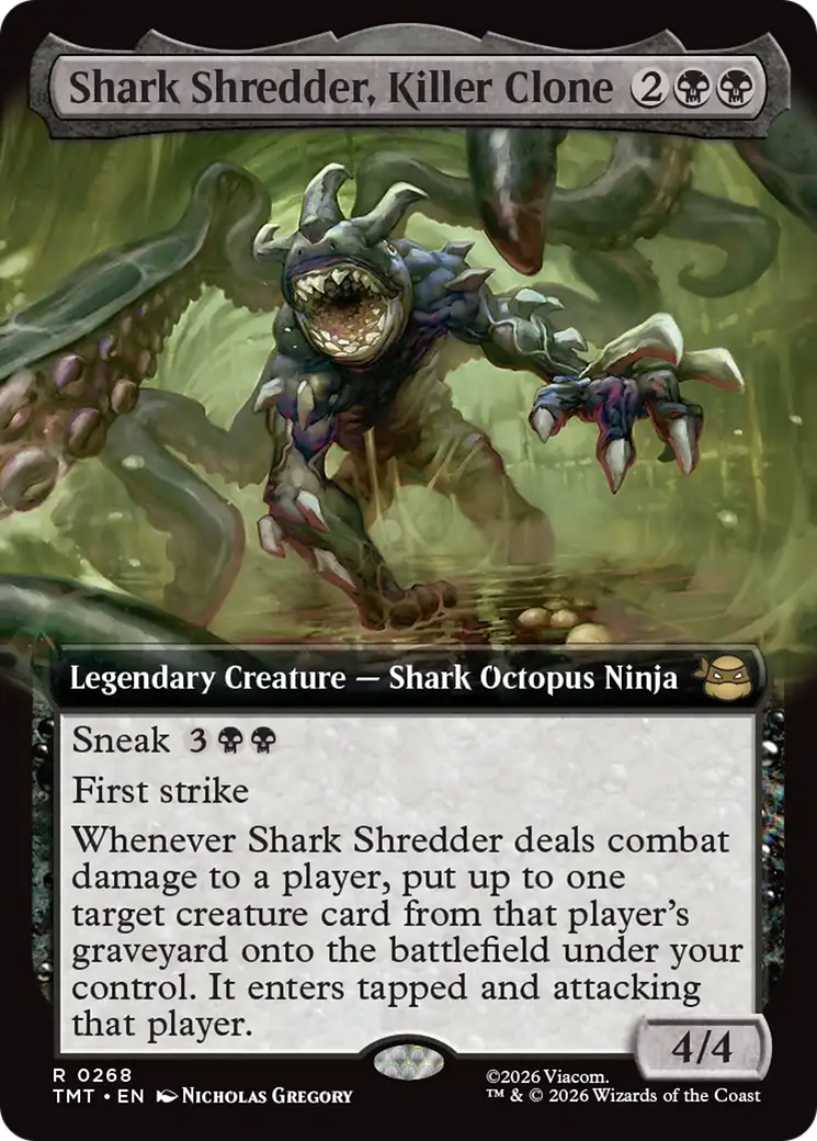 Shark Shredder, Killer Clone (Extended Art) [Teenage Mutant Ninja Turtles] | Lots Moore NSW