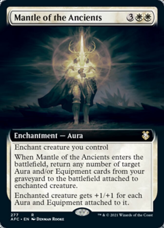 Mantle of the Ancients (Extended Art) [Dungeons & Dragons: Adventures in the Forgotten Realms Commander] | Lots Moore NSW