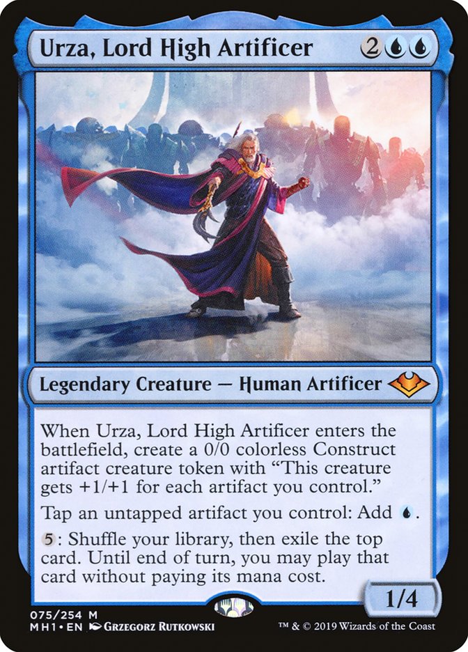 Urza, Lord High Artificer [Modern Horizons] | Lots Moore NSW