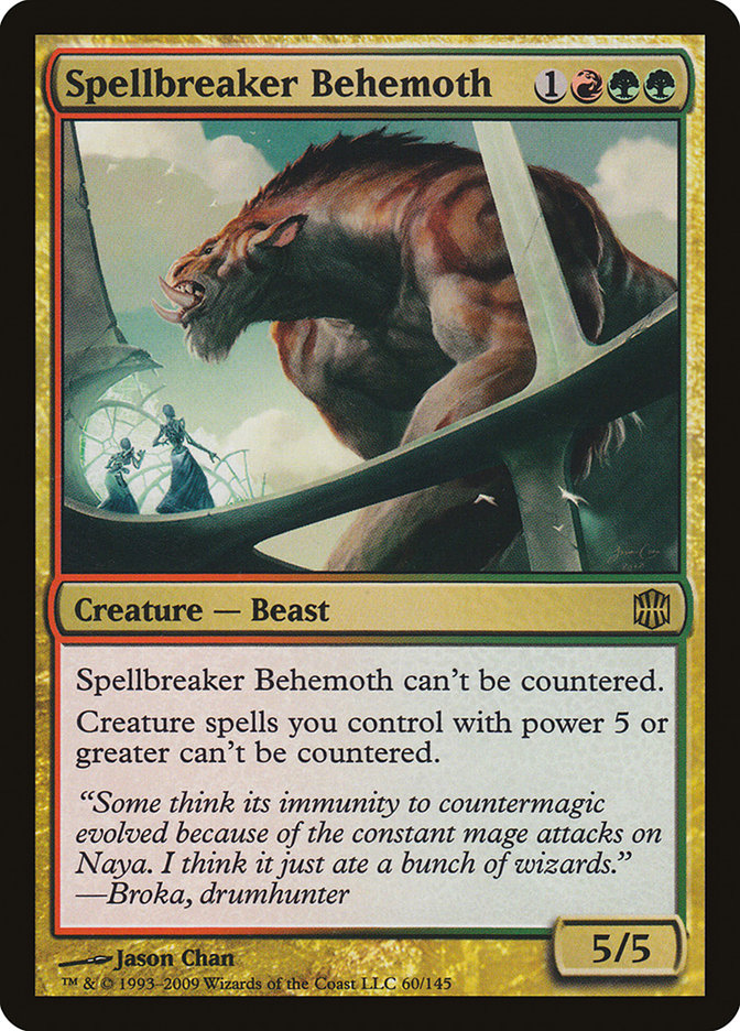 Spellbreaker Behemoth (Oversized) [Oversize Cards] | Lots Moore NSW