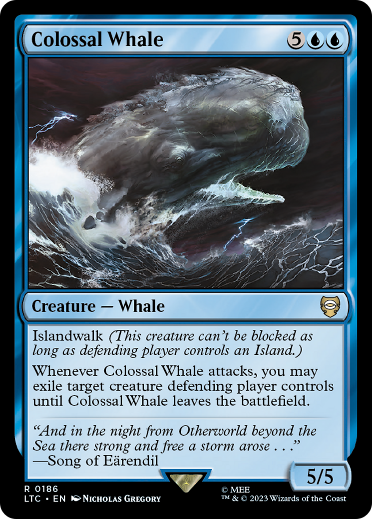 Colossal Whale [The Lord of the Rings: Tales of Middle-Earth Commander] | Lots Moore NSW