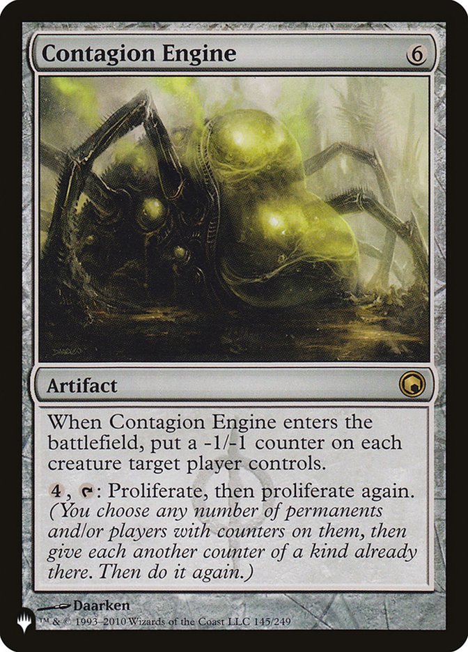 Contagion Engine [The List] | Lots Moore NSW