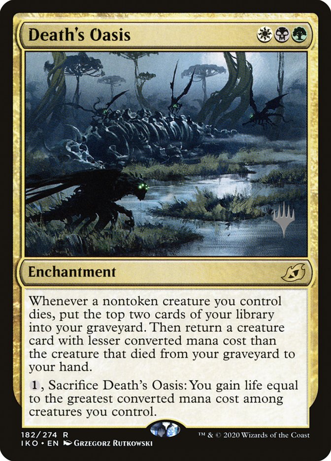 Death's Oasis (Promo Pack) [Ikoria: Lair of Behemoths Promos] | Lots Moore NSW