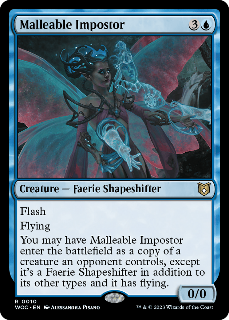 Malleable Impostor [Wilds of Eldraine Commander] | Lots Moore NSW