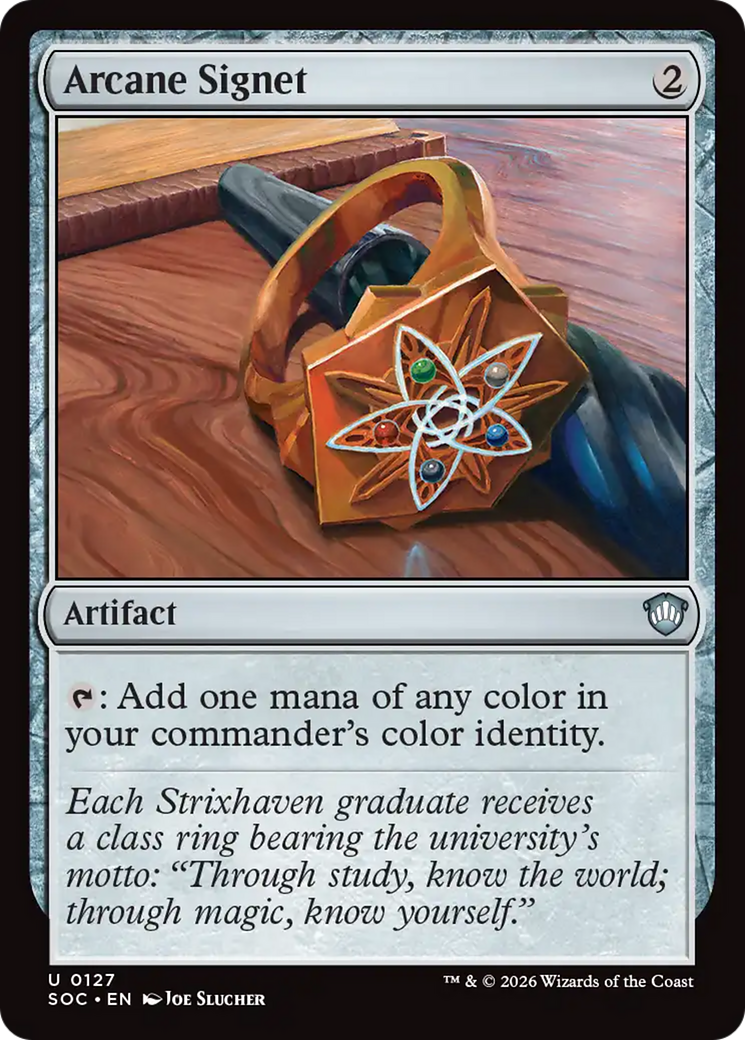 Arcane Signet [Secrets of Strixhaven Commander] Magic: The Gathering | Lots Moore NSW