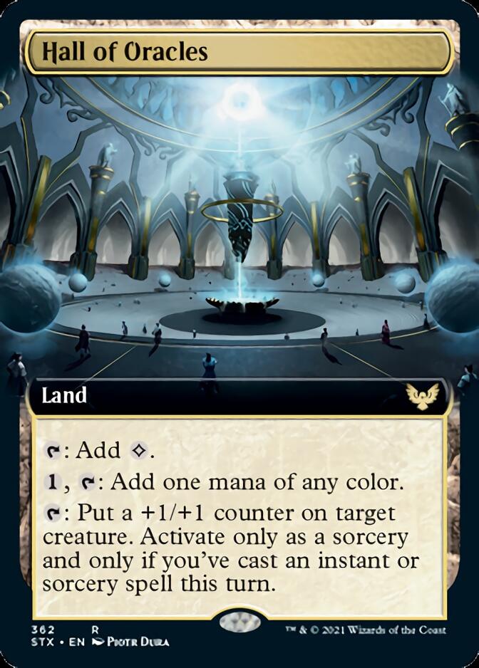 Hall of Oracles (Extended Art) [Strixhaven: School of Mages] | Lots Moore NSW