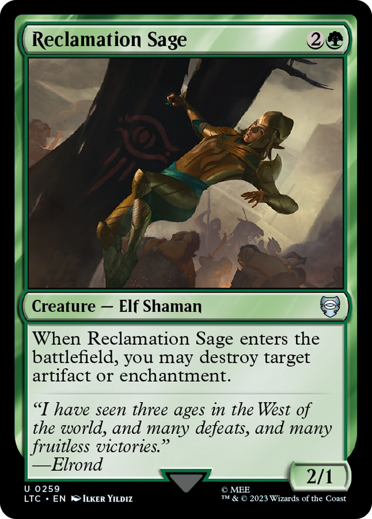 Reclamation Sage [The Lord of the Rings: Tales of Middle-Earth Commander] | Lots Moore NSW