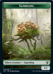 Food // Saproling Double-Sided Token [Commander 2021 Tokens] | Lots Moore NSW