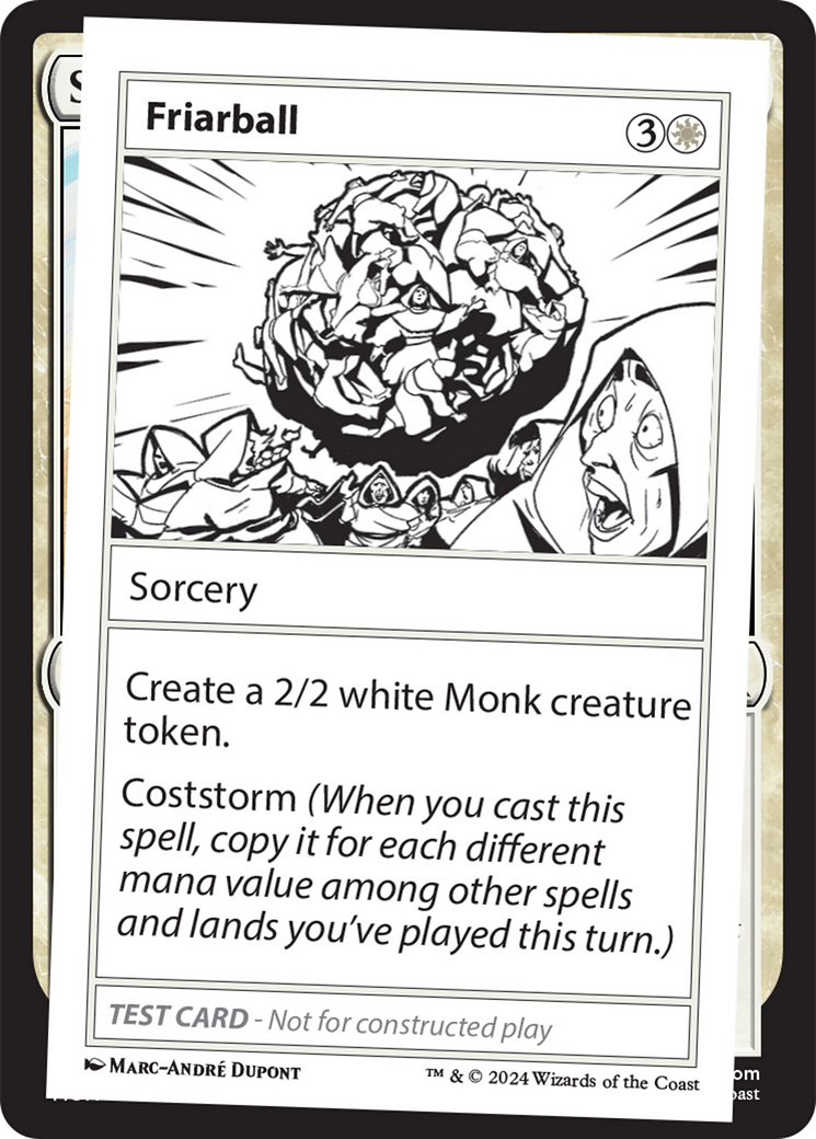 Friarball [Mystery Booster 2 Playtest Cards] | Lots Moore NSW