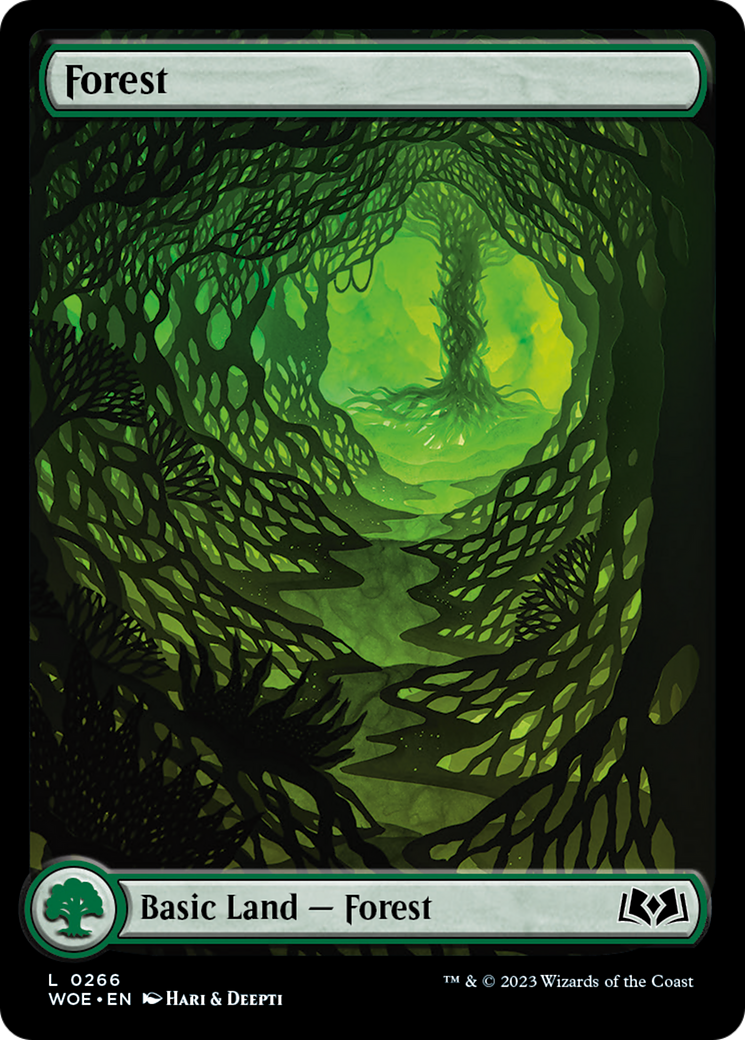 Forest (266) (Full-Art) [Wilds of Eldraine] | Lots Moore NSW
