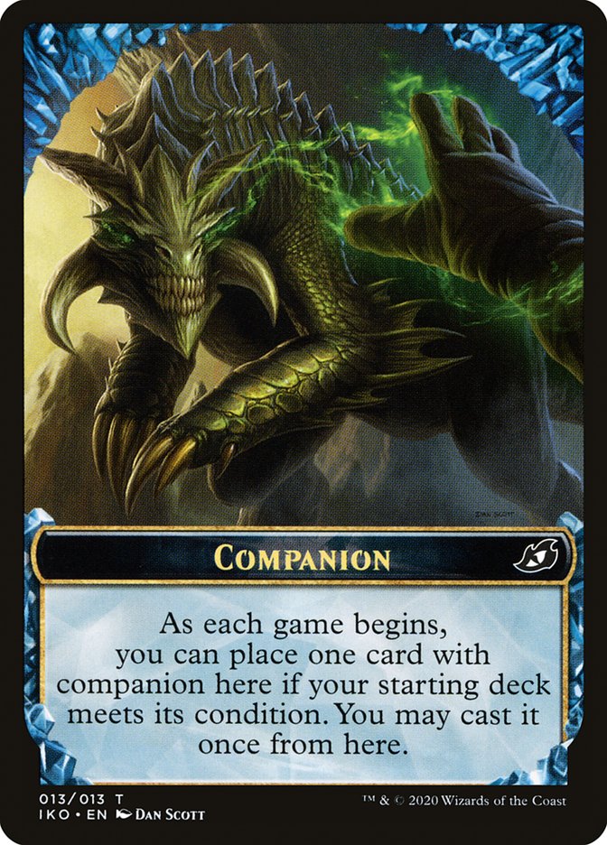 Companion [Ikoria: Lair of Behemoths Tokens] | Lots Moore NSW
