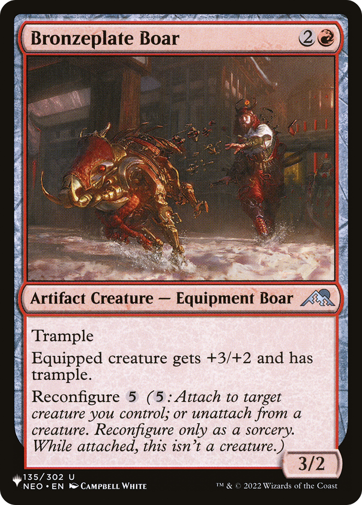 Bronzeplate Boar [The List] | Lots Moore NSW