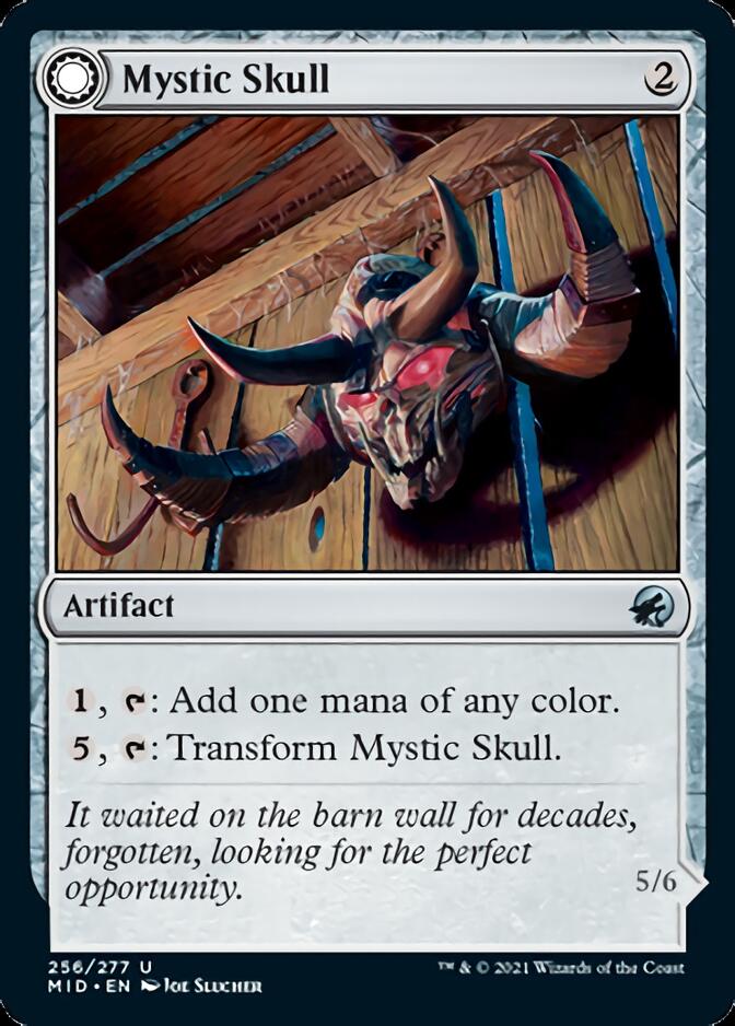 Mystic Skull // Mystic Monstrosity [Innistrad: Midnight Hunt] | Lots Moore NSW