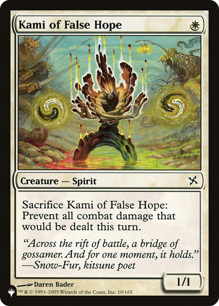 Kami of False Hope [The List Reprints] | Lots Moore NSW