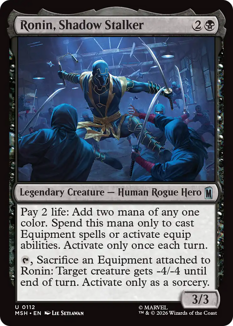 Ronin, Shadow Stalker [Marvel Super Heroes] | Lots Moore NSW