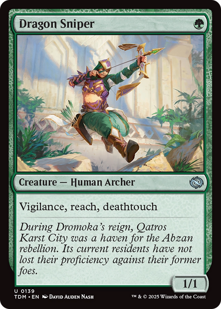 Dragon Sniper [Tarkir: Dragonstorm] | Lots Moore NSW