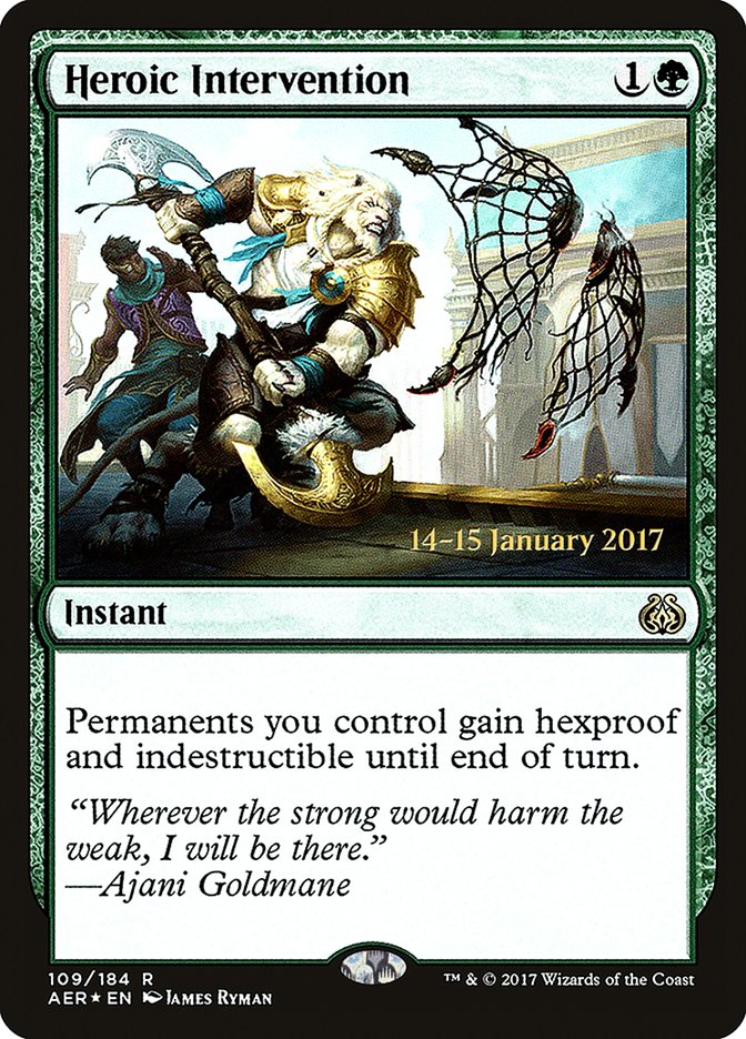 Heroic Intervention [Aether Revolt Prerelease Promos] | Lots Moore NSW