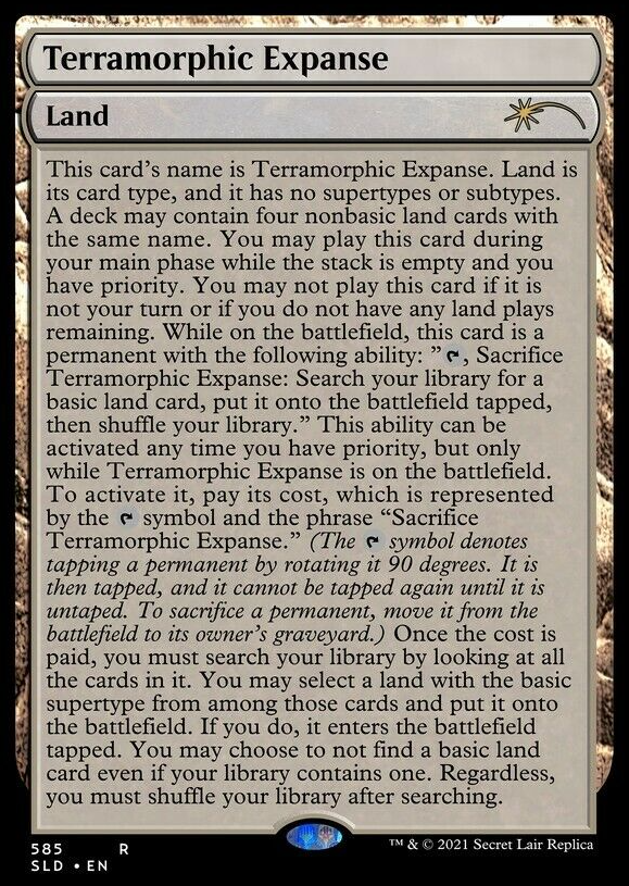 Terramorphic Expanse (Full Text) [Secret Lair Drop Promos] | Lots Moore NSW