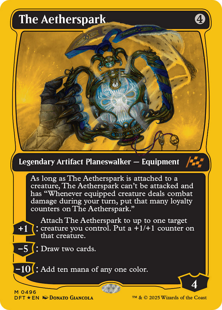 The Aetherspark (First-Place Foil) [Aetherdrift] | Lots Moore NSW